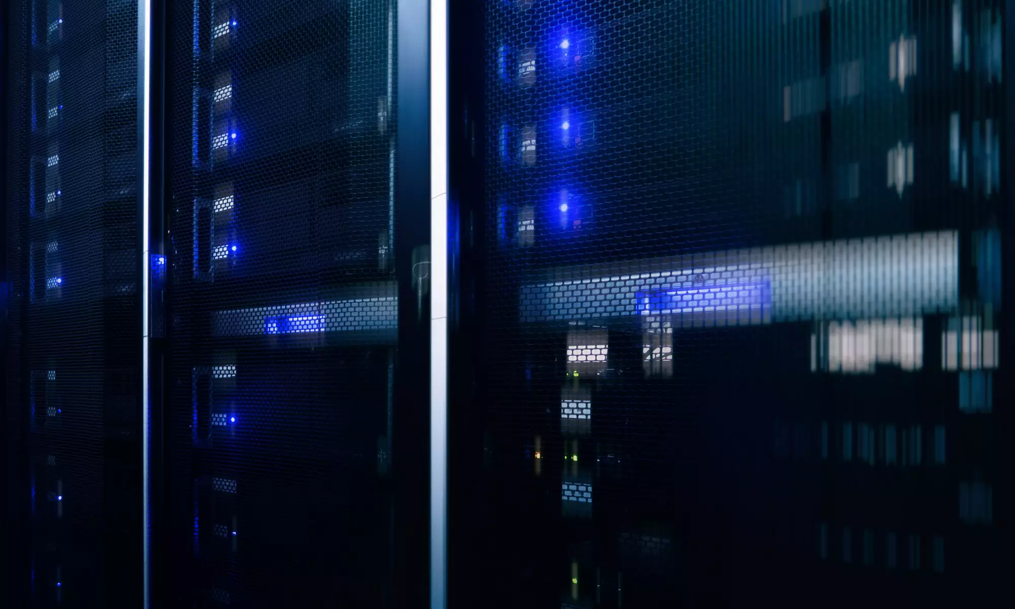 data center server lights