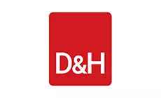 D&H logo
