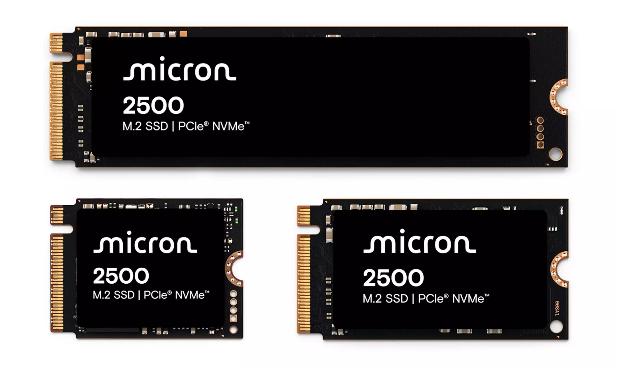 Micron 2500 SSDs
