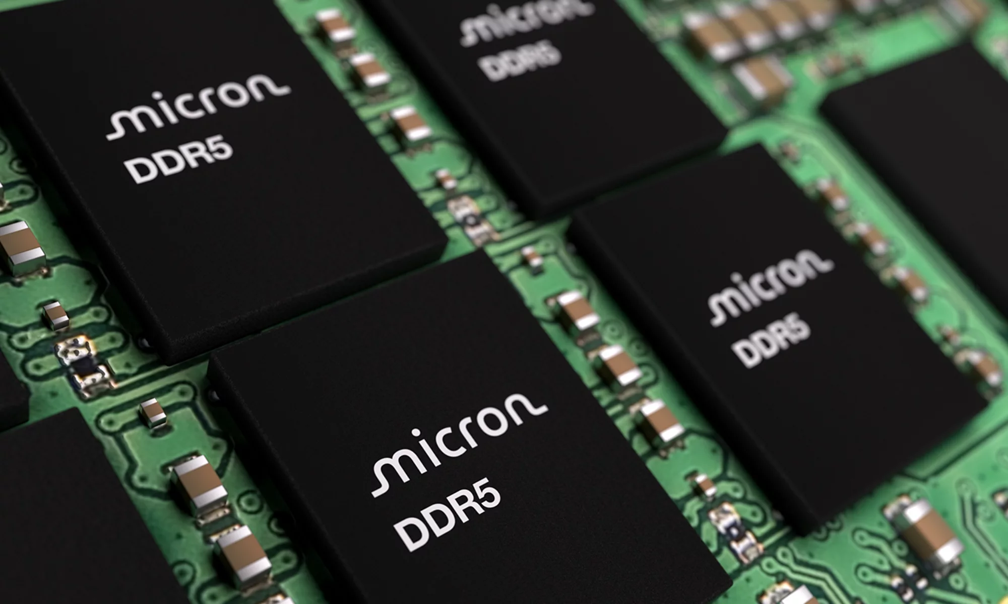 Micron DDR5 component on a module